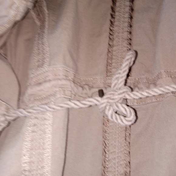 Express Taupe Cotton/Spandex Jacket Medium - Picture 13 of 13